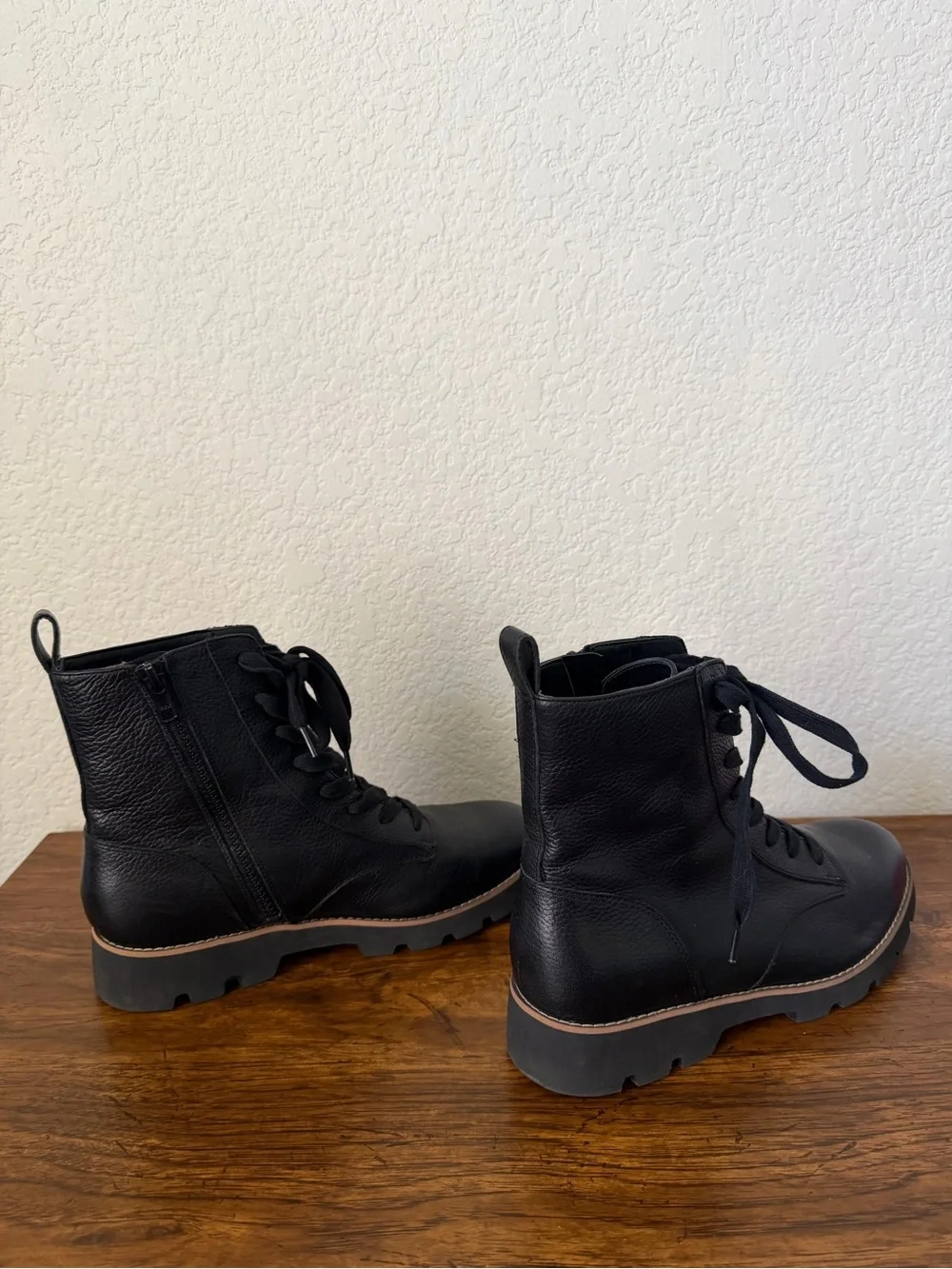 Vionic Lani Combat Boots Women Size 7 - Picture 8 of 9